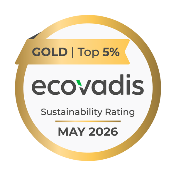 Sello EcoVadis Gold